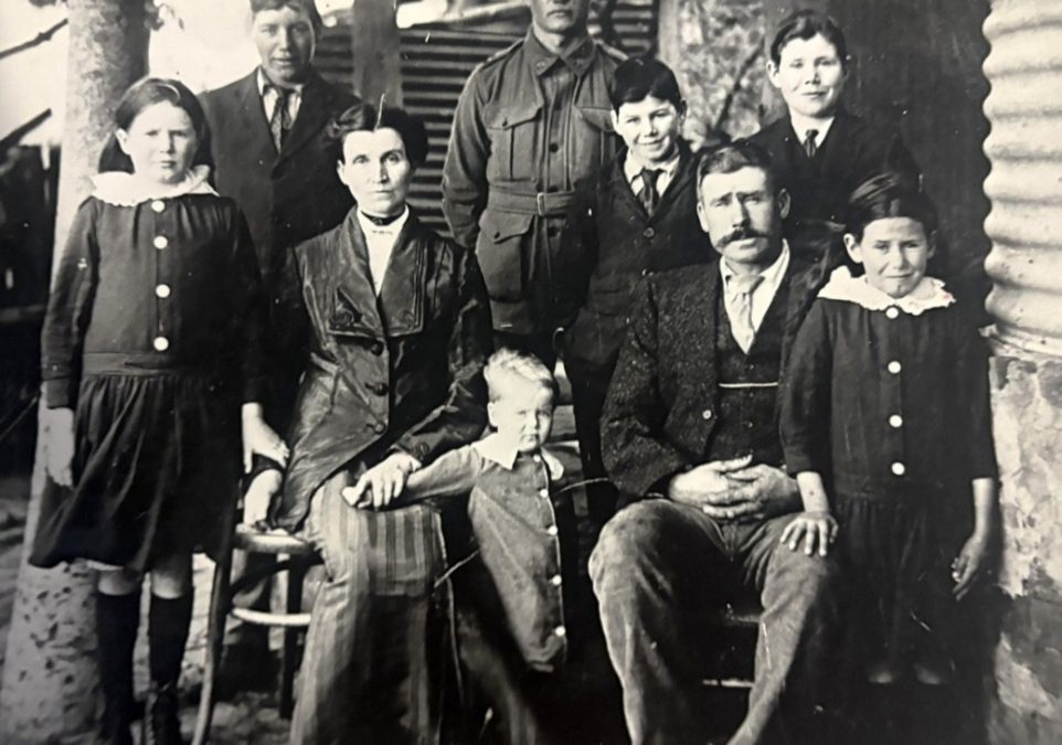 Private Harry Robertson and postcards home