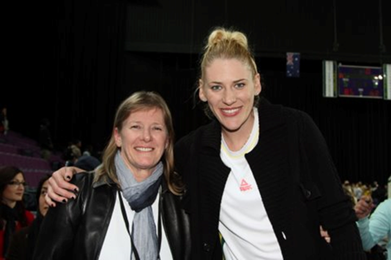 Lauren Jackson and Kathryn Spurling